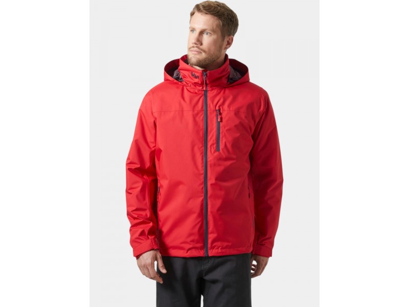 Helly Hansen Crew Hooded Midlayer Jacket 2 - férfi, piros