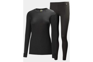 Helly Hansen W HH Comfort Light női aláöltöző — fekete