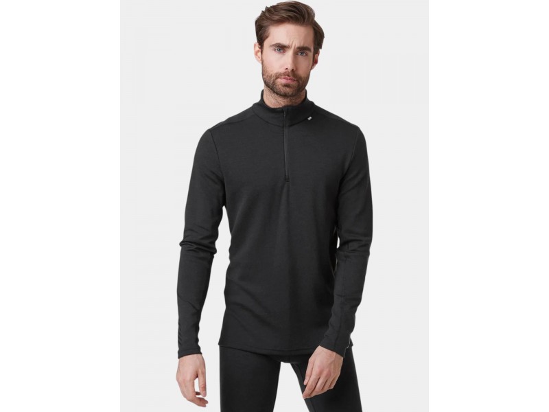 Helly Hansen Lifa Merino 1/2 Zip - fekete