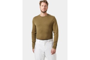 Helly Hansen Lifa Merino Midweight Crew férfi (718 sepia)
