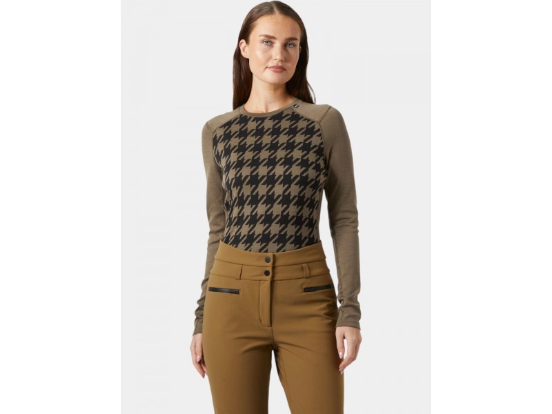 Helly Hansen Lifa Merino női aláöltöző - sepia