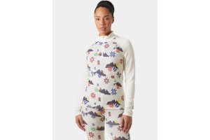 Helly Hansen W Lifa Merino 1/2 Zip – fehér
