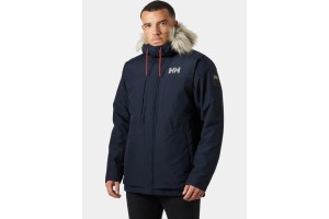 Helly Hansen Coastal 3.0 Parka férfi - Navy, levehető műszőrme