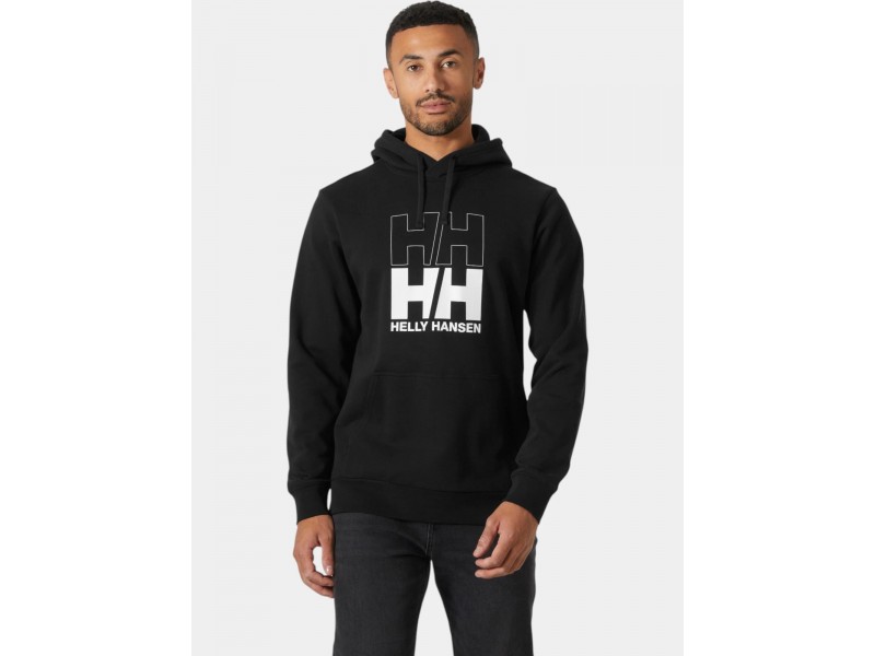 Helly Hansen Core Graphic Hoodie férfi - fekete