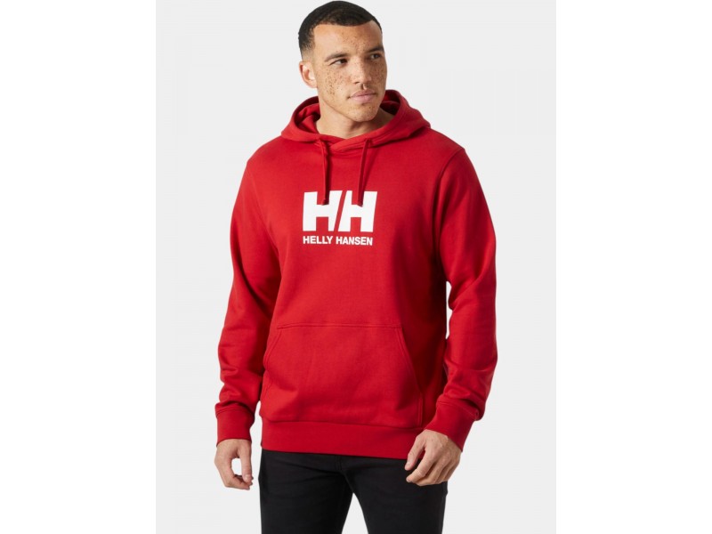 Helly Hansen HH Logo Hoodie 3.0 D - piros