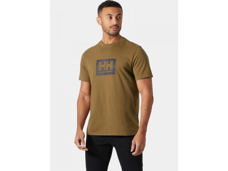 Helly Hansen Hh Box T 2.0 férfi póló — 718-sepia