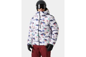 Helly Hansen Kvitfjell Race Puffy férfi sídzseki, fehér