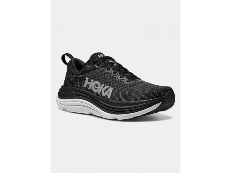 Hoka Gaviota 5 D fekete-fehér - férfi stabil futócipő