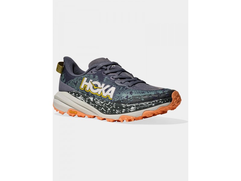 Hoka Speedgoat 6 D - gmc-grey skies