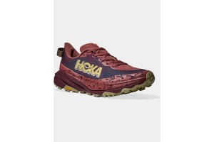 Hoka Speedgoat 6 D női - rouge/black