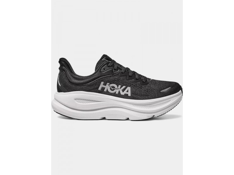 Hoka Bondi 9 Wide D női futócipő fekete-fehér