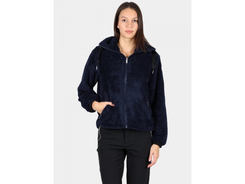 Luhta Iissalo női polár pulóver - sötétkék, 100% poliészter