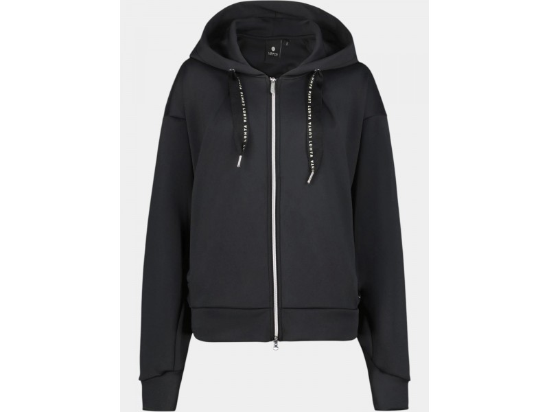 Luhta Halma női fekete polár pulóver