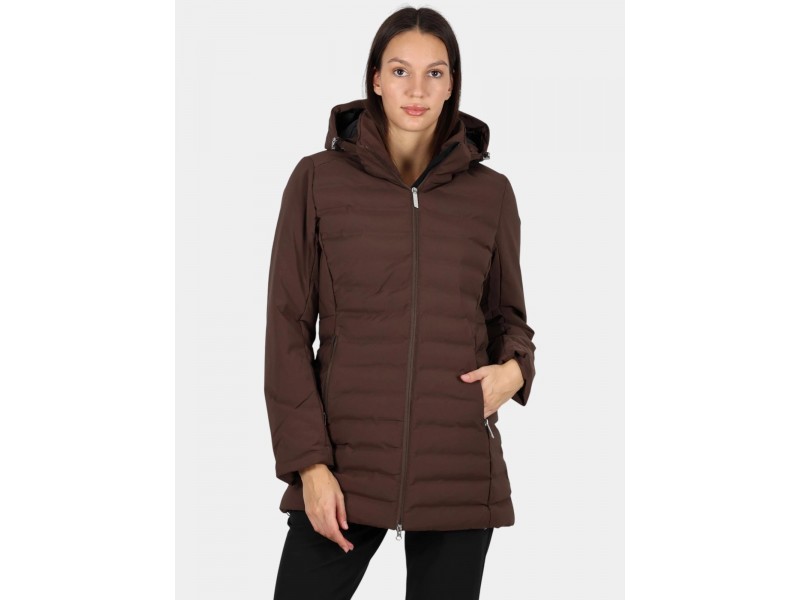 Luhta Ilomantsi női kabát, sötétbarna