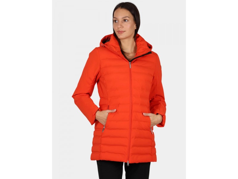 Luhta Ilomantsi női átmeneti kabát - 641 Coral Red