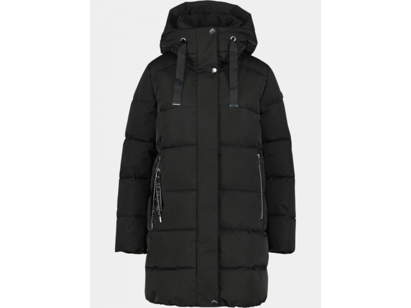 Luhta Halla női fekete télikabát