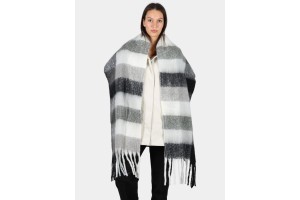 Luhta Naanjoki női sál 201 Steam, 44 x 206 cm