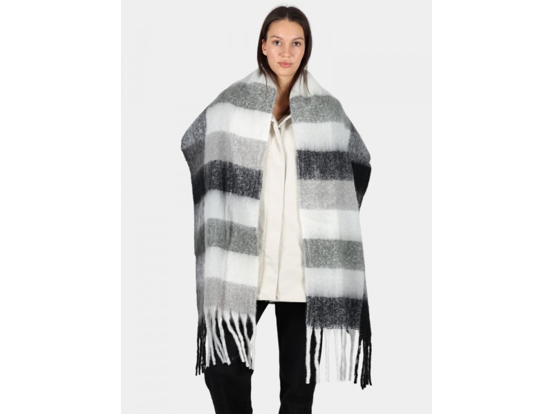 Luhta Naanjoki női sál 201 Steam, 44 x 206 cm