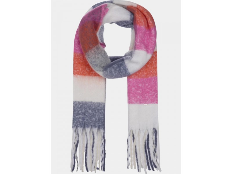 Luhta Naanjoki női sál - 390 Dark Blue, 44x206 cm