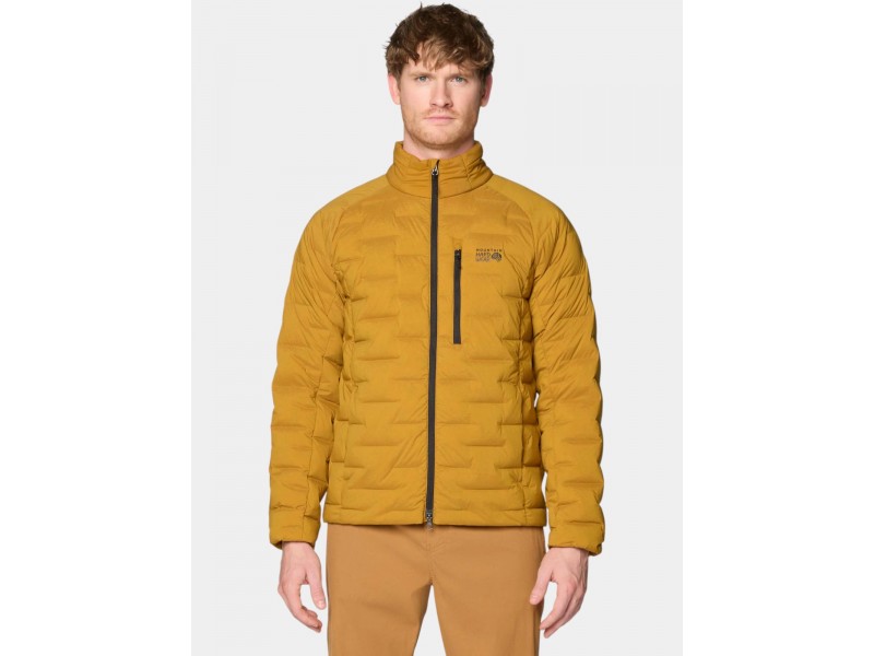 StretchDown Jacket D - 255 Olive Gold