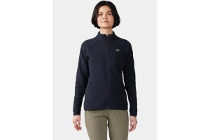 Mountain Hardwear Microchill női polár - fekete