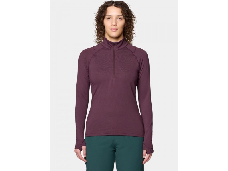 Mountain Hardwear Crater Lake női polár - blackberry