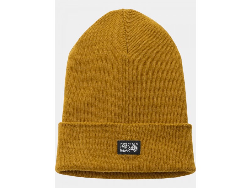 Mountain Hardwear Logo Cuff Beanie - Olive Gold sapka