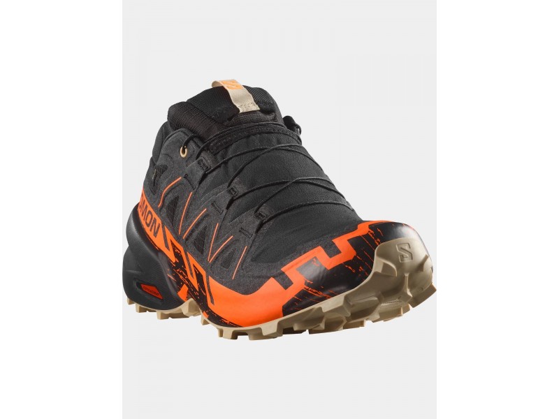 Salomon Speedcross 6 GTX – fekete/narancs/fehér