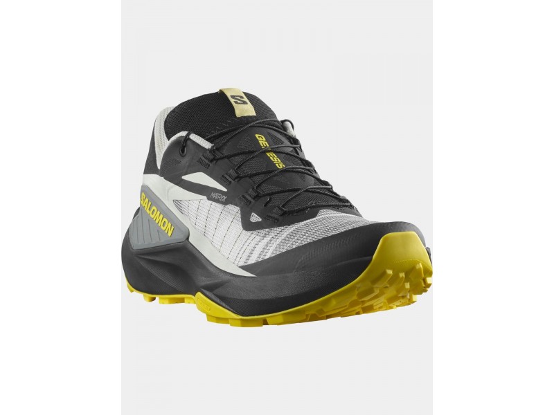 Salomon Genesis D férfi terepcipő - fekete/metal/incaberry