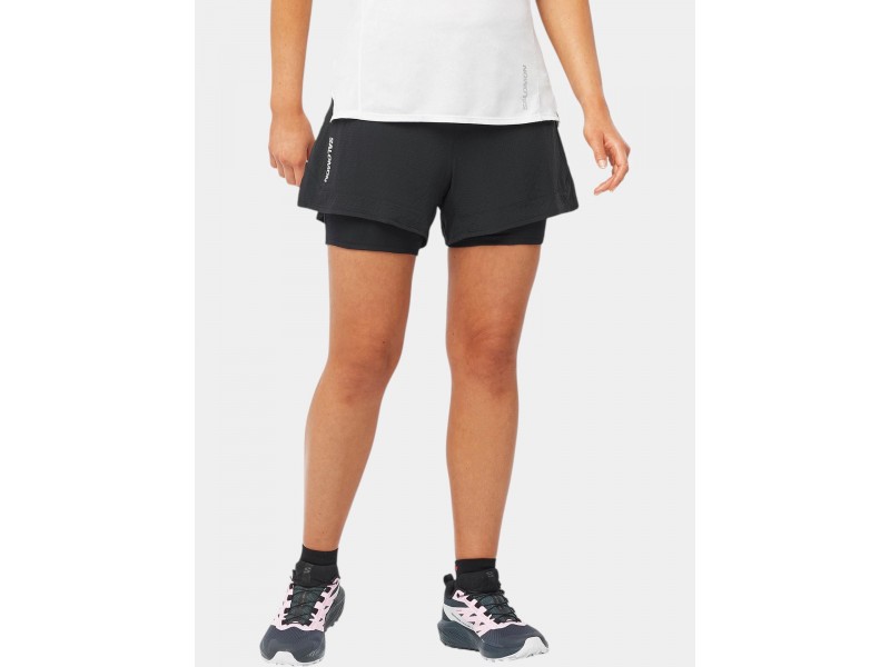 Salomon Sense Aero 2in1 Short W - deep black (600db)
