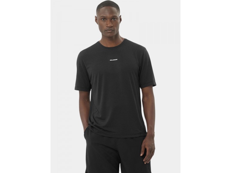 Salomon Shkout Core SS Tee M – fekete