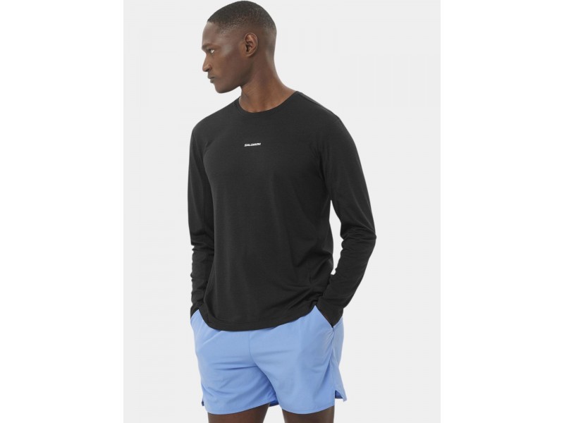 Salomon Shkout Core LS M – mély fekete (400)