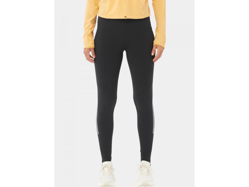 Salomon Sense Stow Tights W – fekete női futónadrág