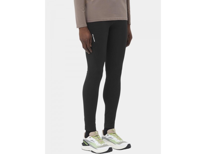 Salomon Shkout Core Warm Tights M – férfi, deep black