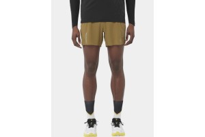 Salomon Sense Aero 5 férfi rövidnadrág – Brilliant Olive