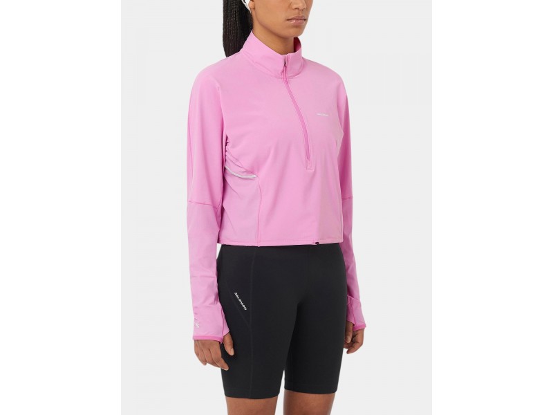 Salomon Sense Aero Hybrid W pulóver - cyclamen