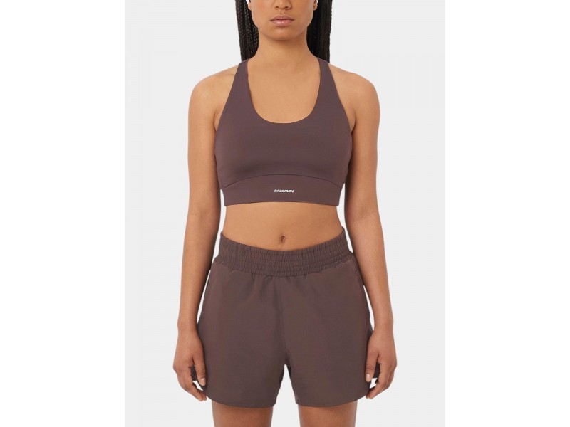 Salomon Shkout Core Bra W - 800cb coffee bean