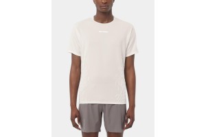 Salomon Sense Aero SS Tee GFX M - Whisper White