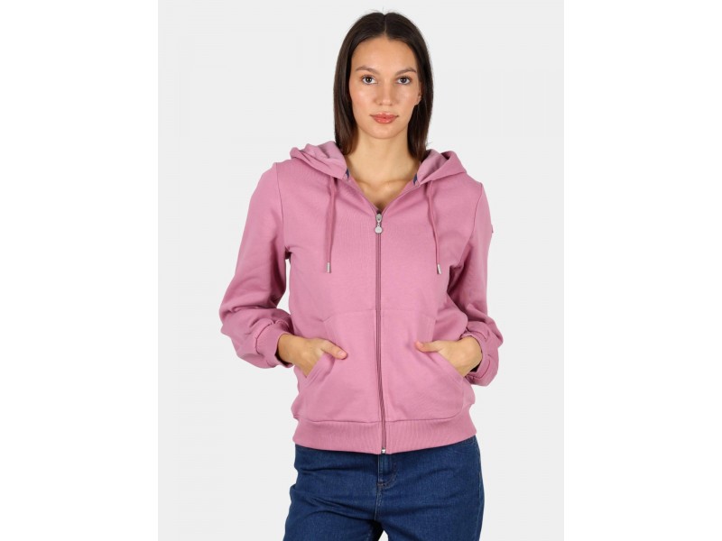 TBS Debrazip D női kapucnis pulóver – 426-pivoine