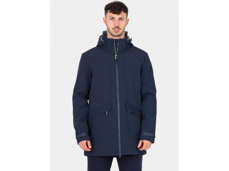 TBS Helnylon D férfi softshell kabát (032-marine)