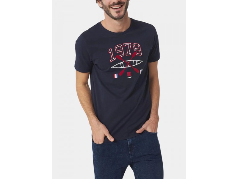 TBS Smithtee D férfi póló - 032-marine