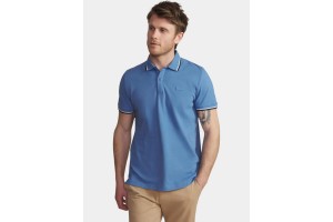 TBS Yvanepol D férfi galléros póló – 100% organikus pamut