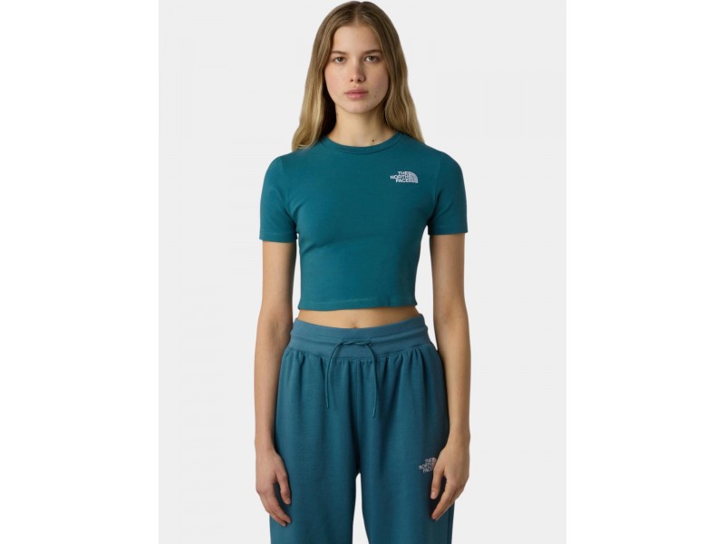 The North Face női Cropped Slim Tee (bq5 Space)