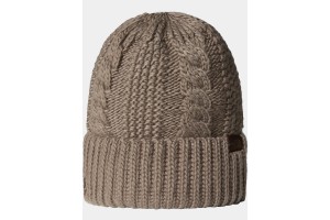 The North Face W Oh Mega Beanie - bow mocha brown