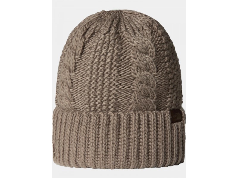 The North Face W Oh Mega Beanie - bow mocha brown