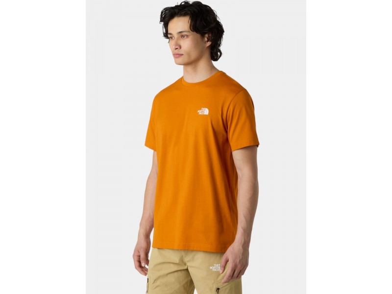 The North Face férfi Simple Dome Tee - bro-agate orange