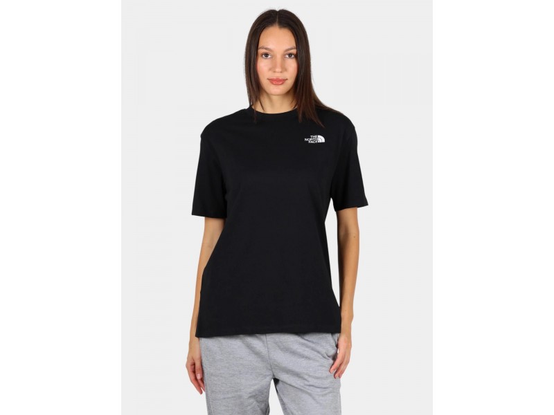 The North Face női oversize póló - fekete