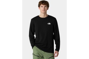 The North Face Simple Dome férfi hosszú ujjú póló - fekete