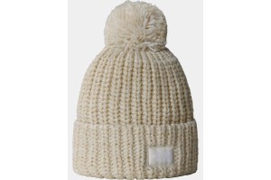 The North Face Cozy Chunky Cabin Beanie - gardenia white