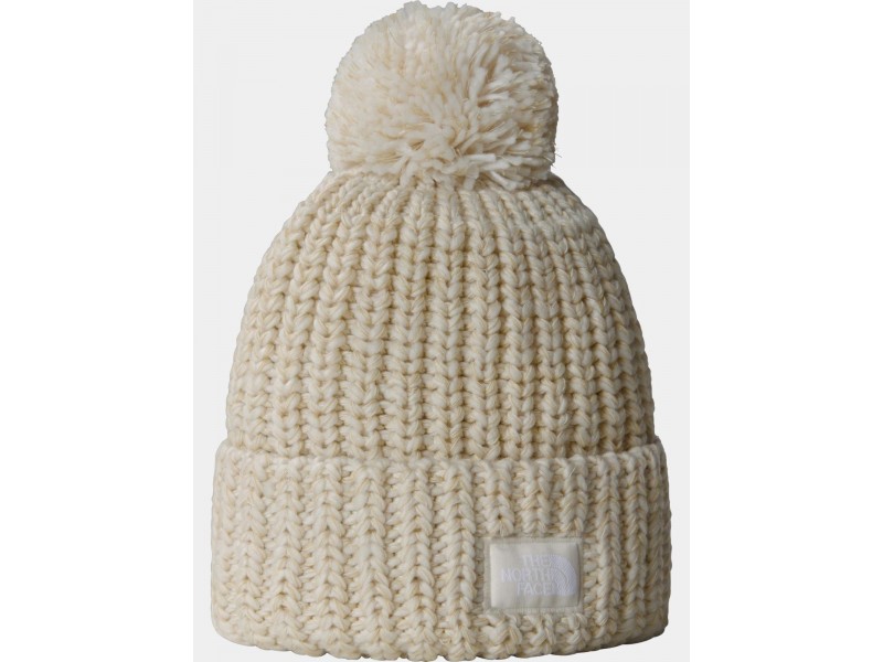 The North Face Cozy Chunky Cabin Beanie - gardenia white